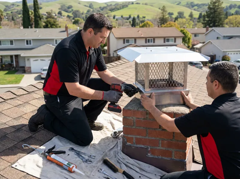 Chimney Cap Repair & Replacement in Concord, CA