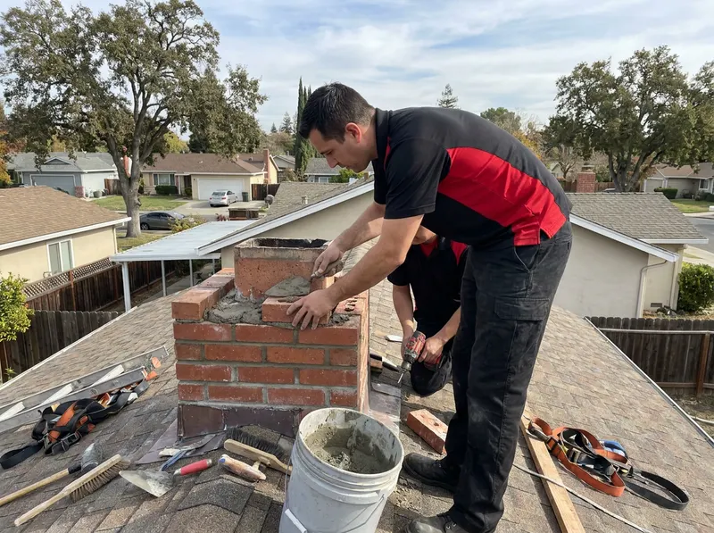 Chimney Masonry & Rebuild in Concord, CA