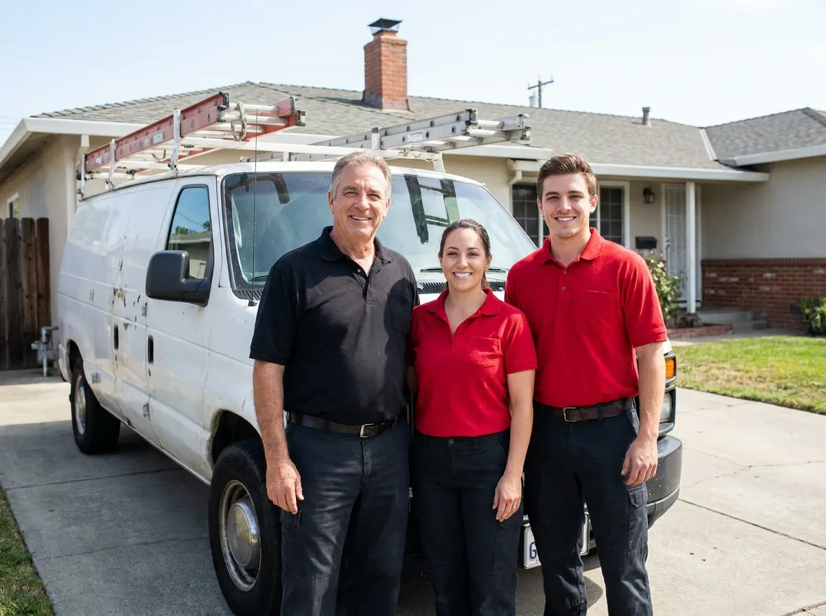Emberguard Chimney Sweep chimney sweep team in Concord, CA